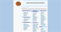 Desktop Screenshot of indian-sweets.recipes-recipies.com